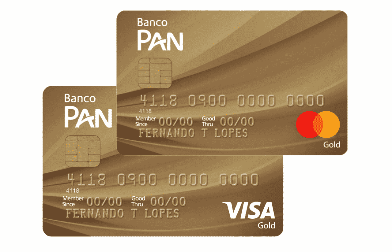 cartao de credito Banco Pan Classico Gold Visa e Mastercard