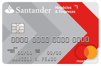 Cartao Santander Negocios Empresas Mastercard Internacional 1