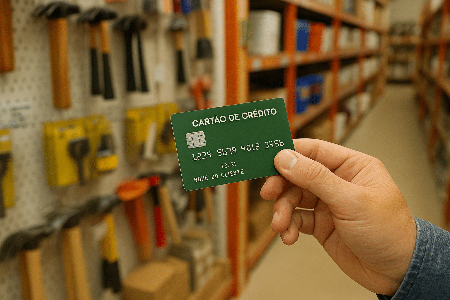 Cartões de crédito com benefícios para quem está construindo ou reformando a casa