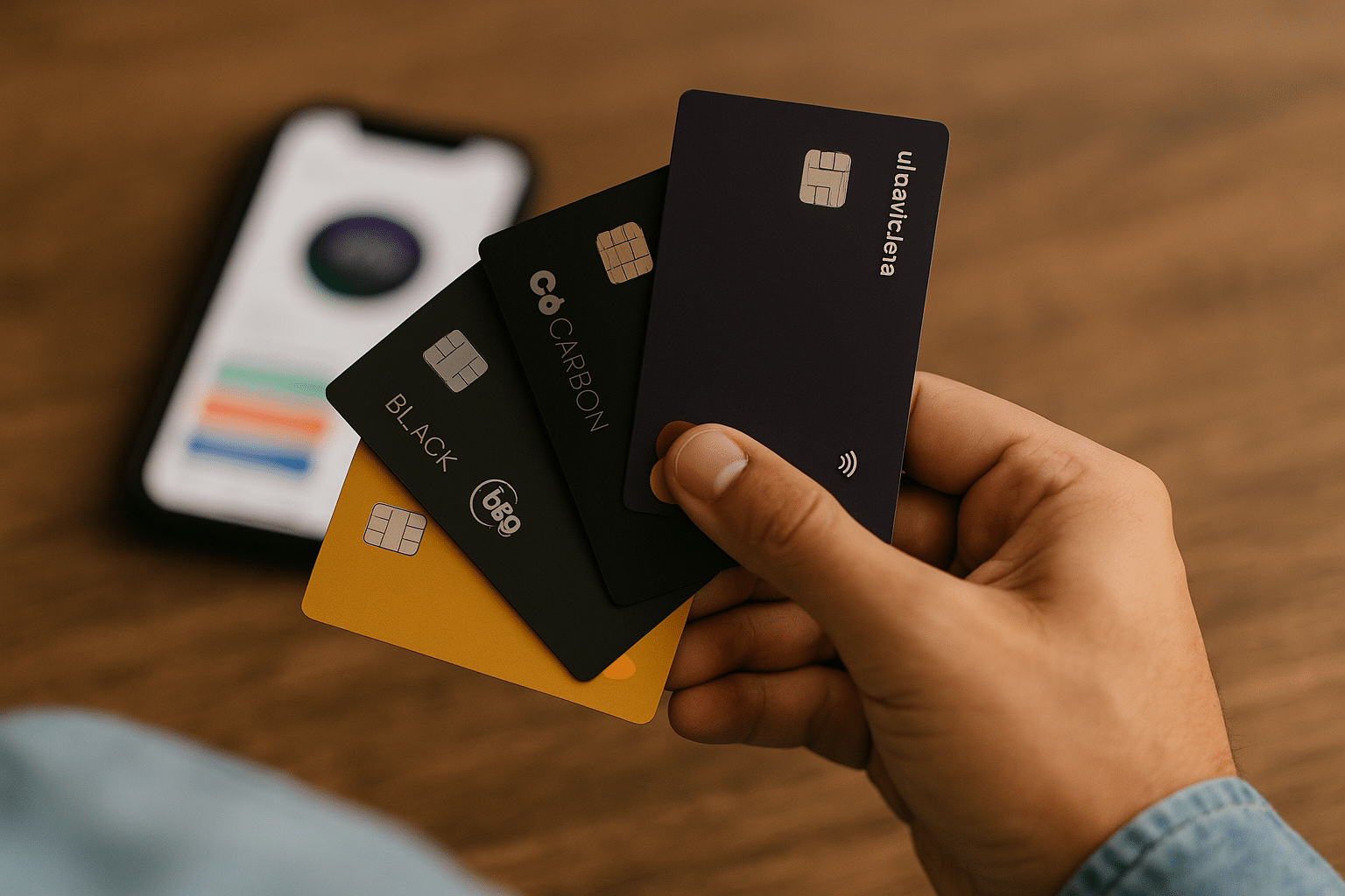 cartões de crédito digitais